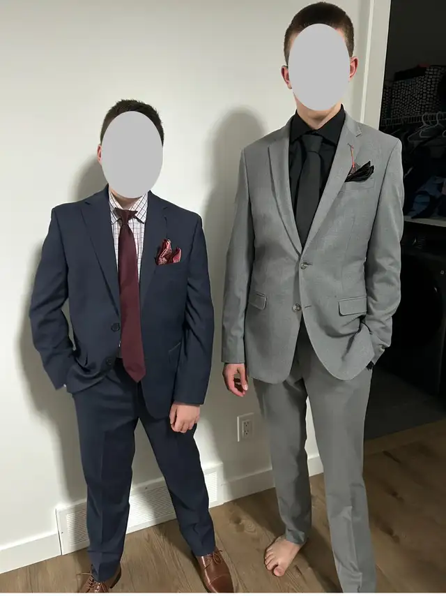 Two Kids’/Children’s/Youth Suit Jackets With Pants in Kids & Youth in Calgary - Image 2