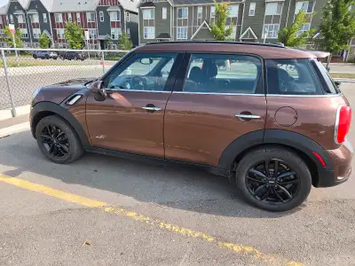 For sale 2014 Mini Countryman S AWD with 6 speed manual transmission. Active Alberta status with cle...