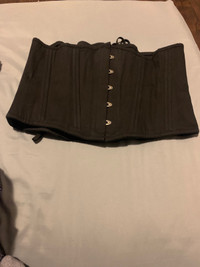 Steel bone waist training corset 