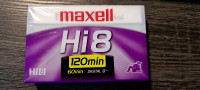 Maxell P6-120 XRM Hi-8 Professional Quality High-Performance 120