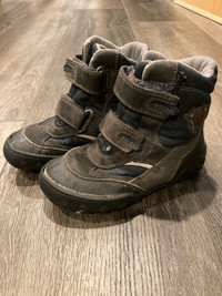 Blue/brown kids boots (size 11)