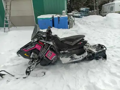 2017 Polaris proS 600. 70 miles on new rebuilt engine. Picked track in excellent condition with no m...