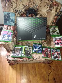 X box series x pretty much brand new might of been used 10hrs