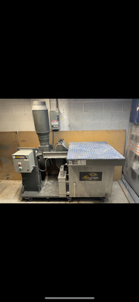 Wet Dust Collector / Downdraft Gridning Table