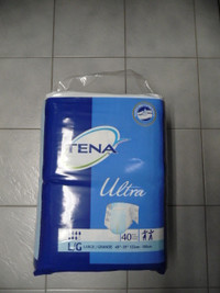 TENA Ultra LARGE Containment Diapers/Brief $25