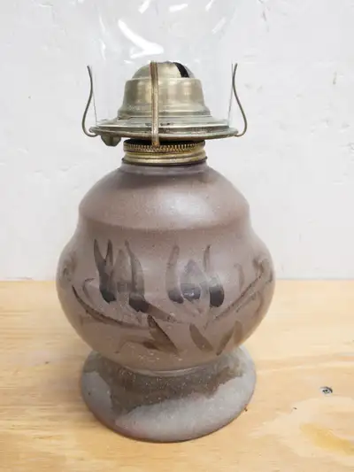 Clay Pottery Oil Lamp, View more