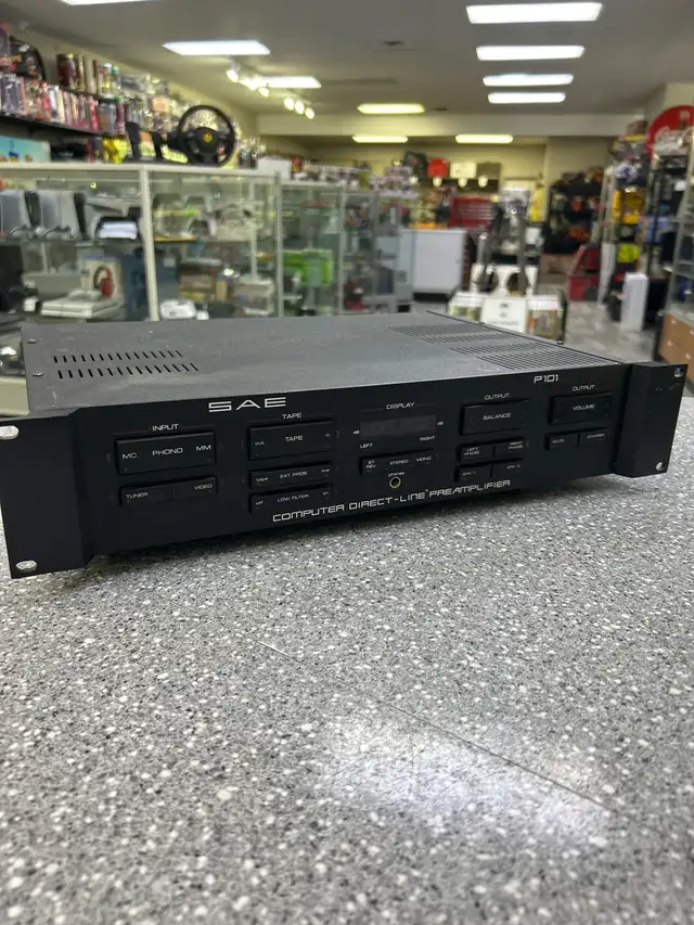 SAE P101 Computer Direct Line Preamplifier Parts or Repair  in General Electronics in Oshawa / Durham Region - Image 2