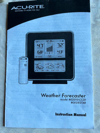 Weather Forecaster - Acurite PRICE REDUCED
