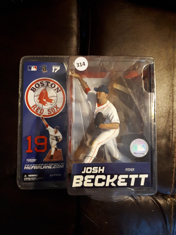 Josh Beckett Boston Red Sox MLB Baseball McFarlane series 17 in Arts & Collectibles in Peterborough