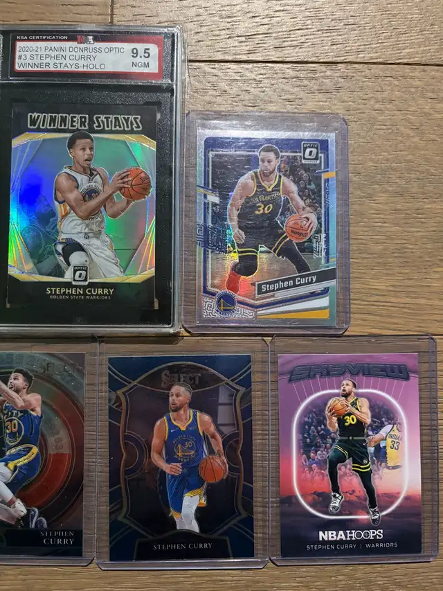 Steph Curry basketball cards in Basketball in City of Toronto - Image 4