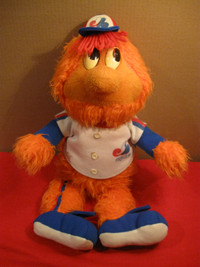 Baseball expos peluche youppi 20 pouces