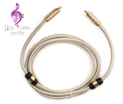 Radique Audio Gold Series Subwoofer Cables - 4 Lengths Available, View more
