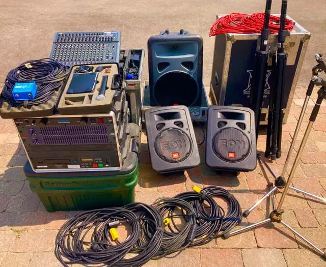 Live Audio reinforcement equipment for sale or rent. in Pro Audio & Recording Equipment in Brantford - Image 4