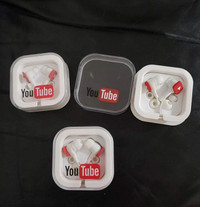 YouTube Promo Headphones - Brand New