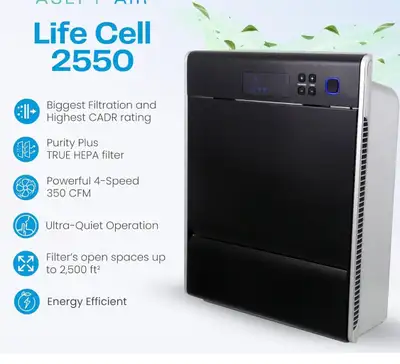 I am selling a used Asept-Air air purifier that features the biggest filtration and highest CADR rat...