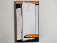 Penom cellphone 11 pro max ultra slim case clear brand new/étui