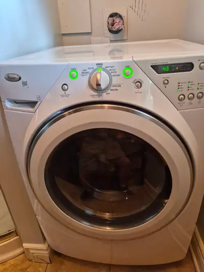 Laveuse frontale blanc Whirlpool 2009, View more