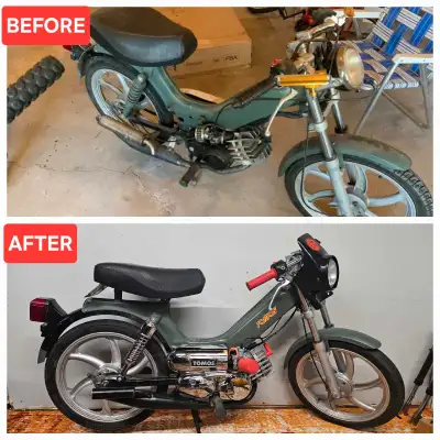 Vintage moped and small motorcycle repair, restoration, tuning, and service. Offering all sorts of r...