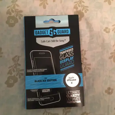 Apple iPhone X tempered glass , View more