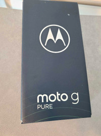Brand new "Moto G Pure" phone