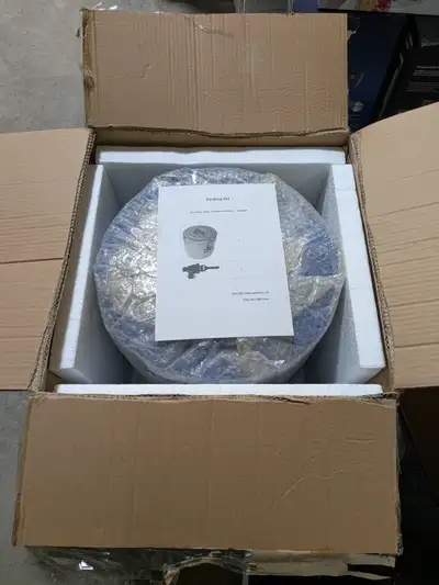 Brand new Stainless steel insulation barrel available for sale. It's approx 20litres or more.