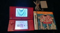 Nintendo DSi Pink Handheld Console System TWL-001 + Game