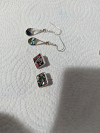 925 silver shell earrings