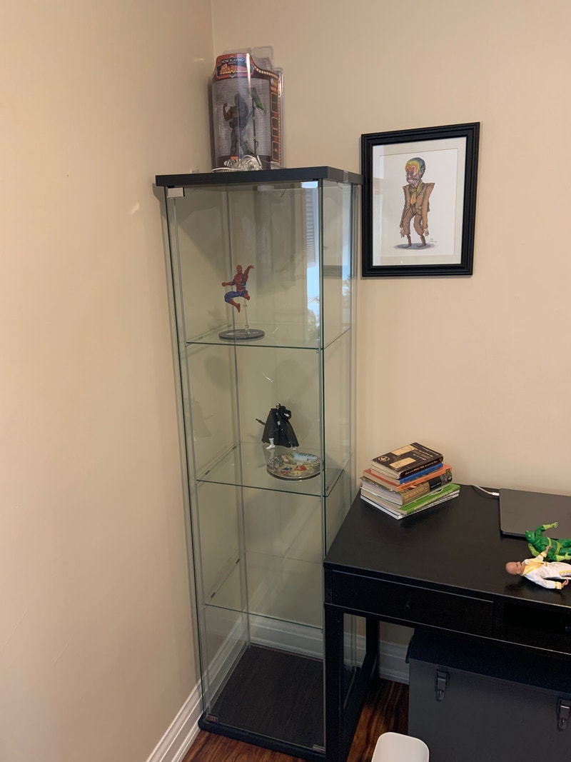 IKEA DETOLF Glass Shelf Bookcases & Shelving Units Hamilton Kijiji