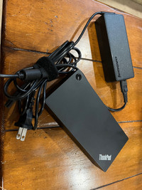 Lenovo Thinkpad USB-C dock gen 1 w/ 90w AC adapter