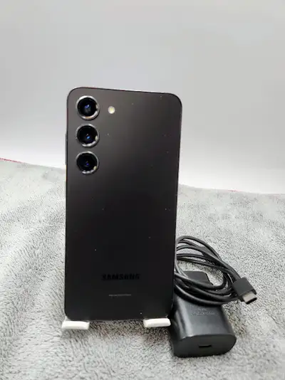 Samsung galaxy S23 5g 128gb Black Mint Condition W/Charger, View more