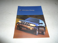 1998 SUBARU FORESTER DEALER SALES BROCHURE. CAN MAIL IN CANADA