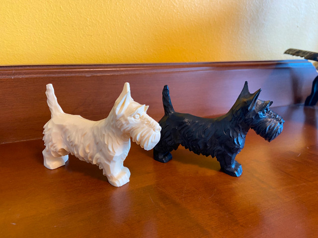 Pair of Vintage Japanese Celluloid Scottie Dogs Scottish Terrier in Arts & Collectibles in Oshawa / Durham Region - Image 3
