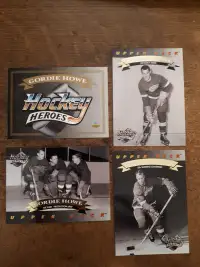 1992 Upper Deck Hockey Gordie Howe Heroes Insert Cards