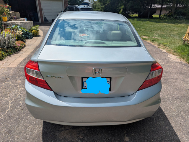 PENDING SALE 2012 Honda Civic, 5 speed standard, great condition in Cars & Trucks in Owen Sound - Image 3
