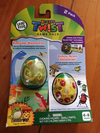 NEW Leap Frog Rock It Twist Game Pack 2 pack 4-8 yrs