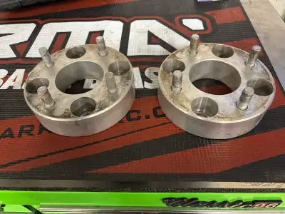 4x4.5 (4x114.3mm) 1.5” wheel spacers asking $150. Located in Shelburne. 416-988-3285