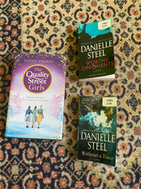 Danielle Steel books, like new