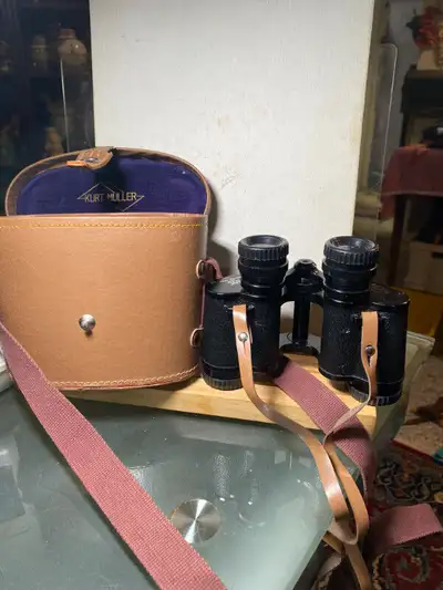VINTAGE KURT MULLER 8 X 30 BINOCULARS, View more