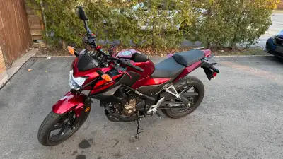 2018 Honda CB300F ABS I had it for one season great beginner bike. I am selling it because I am upgr...