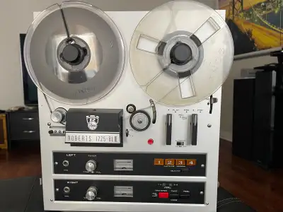 Made in Japan! Built with Vacuum tubes! Plays and records on Reel and 8-track cartridge! Can be used...