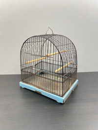 Vintage Iron birdcage, handmade bird cage, decorative, plant hol