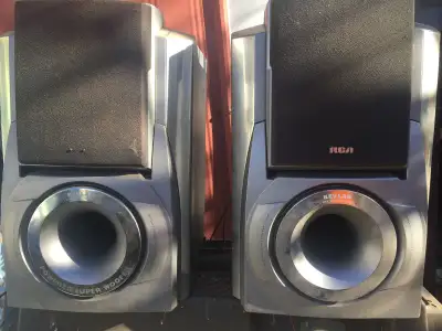 RCA Kevlar speaker system, View more