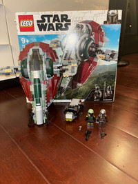 Lego star wars boba fett starship