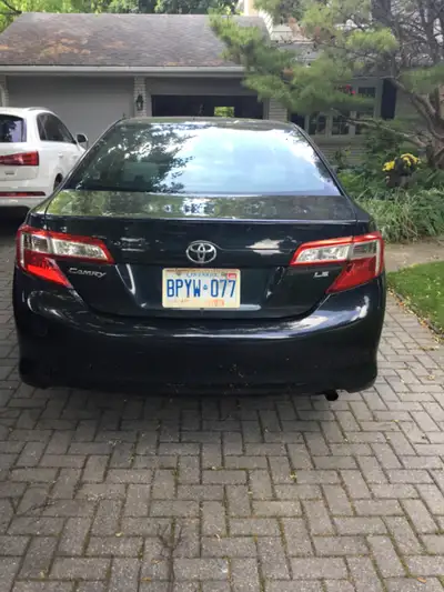 2014 Toyota Camry, single owner, 175k, safetied, $11.6k, cash only, price negotiable