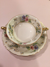 Thomas Ivory Cream Soup Bowl & Two Plates