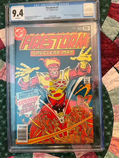 Firestorm 1! CGC 9.4! White! 1st Appearance!, View more