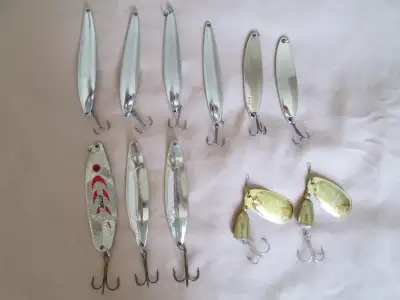 New metal fishing lures  Pike, Walleye Salmon, Trout 20g, View more