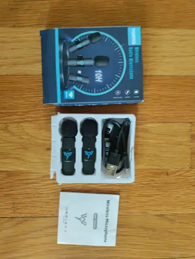 New Yideing Wireless Radio Microphone 10 H Lasting for sale., View more