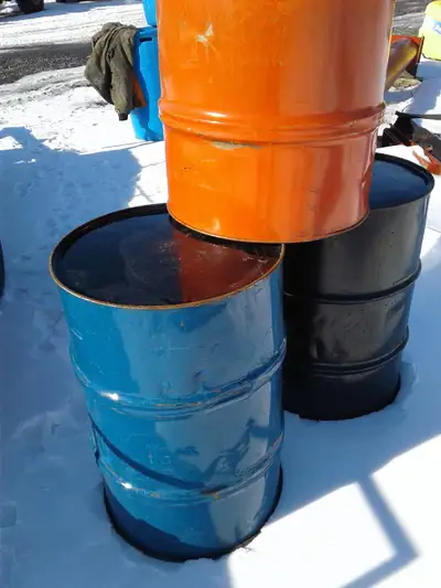 Burn Barrels - Food Grade Drums, View more