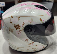Ladies GMAX 17S SOL Design Motorcycle Helmet Size XS